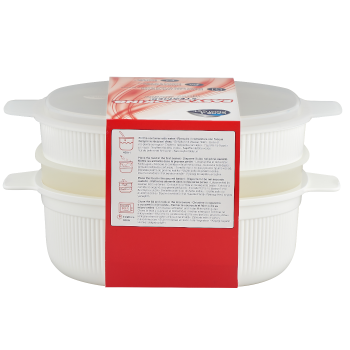 Vaporera/olla a vapor para microondas CARE + PROTECT