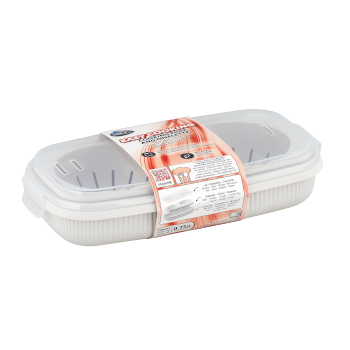 Escalfador de huevos y tortillas para microondas CARE + PROTECT