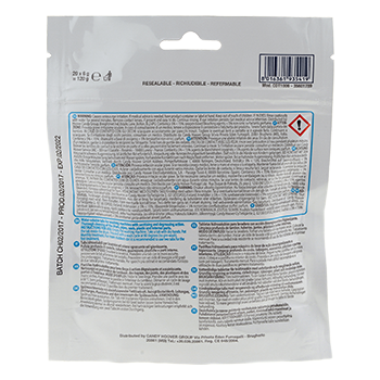 HYGIENIC CLEANER TABLETS FOR WASHING MACHINES