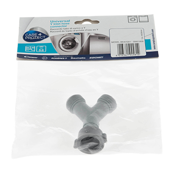 Y CONNECTOR FOR INLET HOSES WITH ROTATING JOINT
