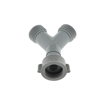 Y CONNECTOR FOR INLET HOSES WITH ROTATING JOINT